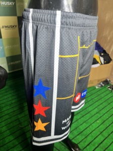 Make It Work - Pantalones Deportivos para Hombre, Transpirables, de Malla, Secado Rápido, 100% Poliéster, 140g, Cierre con Cordón, Estampado por Sublimación, Color Sólido, Personalizados - Product Image 3
