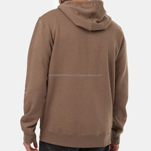 Sudaderas con capucha de lana con cremallera completa para hombre Chaqueta con capucha de algodón de bambú para hombre Sudaderas personalizadas con sudadera con cremallera con capucha - Product Image 5