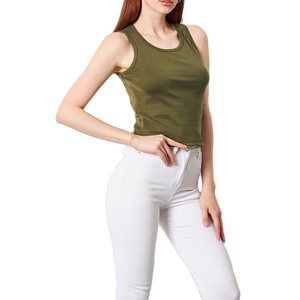 Camisetas de Tirantes Personalizadas para Mujer, Modelo 2026, Servicio OEM, Ropa Casual de Verano, Color Sólido, Transpirable, Secado Rápido, Ecológica - Product Image 5