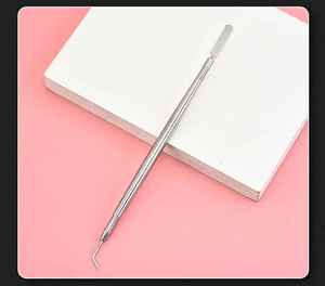 Stainless Steel pointed <b>Lash</b> Lift Tool Double Sided With <b>Comb</b> End Eyelash Semi-permanent Tool Customized Color And Logo - Product Image 4