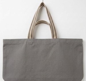 Blue Canvas Tote Bag Large Capacity Shoulder Handbag Open Top Reusable Shopping Carryall for Daily Travel - Product Image 3