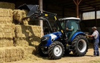 Herausragender Kosteneffizienzvorteil mit 100 PS Frontlader-Traktor für Grabenarbeiten und Düngung