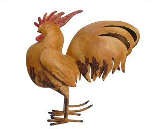 Décoration pour la maison et le jardin Iron Rooster - Product Image 2