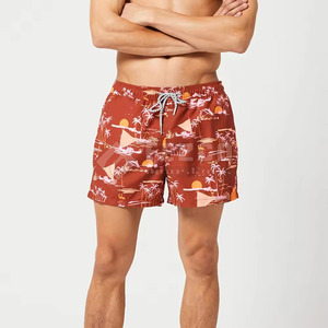 Shorts de Playa Estilo Clásico, Bañadores de Verano, Tela Suave y Transpirable, Shorts Deportivos para Uso Diario y en Vacaciones - Product Image 2