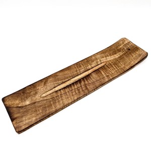 Support à encens élégant en bois naturel avec cendrier, à prix abordable, pour Agarbatti et méditation, par M/S SHAAD HANDICRAFTS - Product Image 5