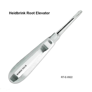 Élévateur dentaire manuel ergonomique à angle gauche en acier inoxydable certifié CE par ROBOZ TECH Pakistan pour hôpitaux de Londres - Product Image 5
