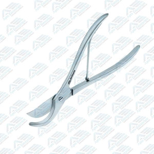 Instrumento Médico, Tijeras para Huesos Lisos de 22 cm, Pinzas de Neurocirujano, Instrumentos Quirúrgicos Básicos de Acero Inoxidable, Herramientas Quirúrgicas Manuales - Product Image 3