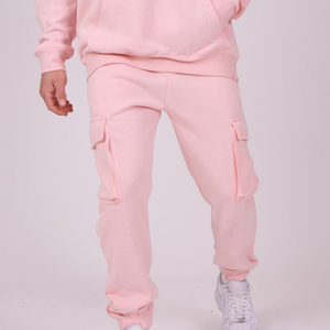 Midweight Fleece Breathable Quick Dry Casual Solid Winter Sweat Suit 2 Piece Hoodie Crewneck Regular Fit <b>Sweatpants</b> <b>Set</b> - Product Image 5