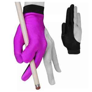 ถุงมือสนุกเกอร์สามนิ้ว ระบายอากาศได้ดี สวมใส่สบาย ป้องกันรังสียูวี ผลิตจากผ้าฝ้าย/สแปนเด็กซ์ รับผลิตแบบ OEM/ODM สำหรับกีฬา - Product Image 4