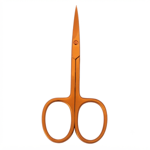 Professional High Quality Stainless Steel <b>Cuticle</b> <b>Scissors</b> with Sharp Blade Right-Handed Design Low Weight & Plastic Tip - Product Image 1