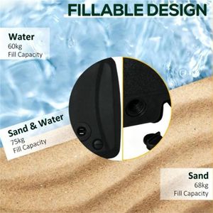 Base e Supporto per Ombrellone da Patio, Solo Base per Terrazza, Ideale per il Tuo Spazio Esterno - Product Image 3