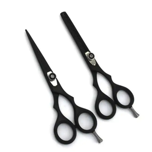 Factory Supply High-quality Professional Hair Scissor <b>Set</b> With Swivel Thumb <b>Barber</b> Scissor Kit Rubber Handle Scissors - Product Image 6