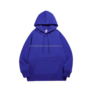 OEM Sweats à capuche vierges de qualité luxe Logo personnalisé 400gsm haute qualité en coton polaire surdimensionné Streetwear Sweat à capuche lourd - Product Image 4