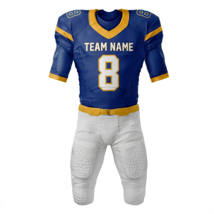 Últimos Modelos 2026 de Camisetas de Fútbol Americano Unisex, Uniformes Personalizados al por Mayor, Transpirables, Anti-UV, 100% Poliéster, Impresión Térmica, Manga Corta - Product Image 5