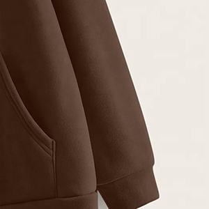 Sweat à capuche gaufré de luxe léger de créateur pour femmes Ensemble français décontracté de fitness et de streetwear à séchage rapide et à épaules tombantes - Product Image 4