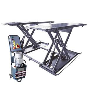 Meja Angkat Gunting Hidrolik Portabel Mid-Rise Platform Angkat Gunting Terbaik China untuk Pengangkat Mobil - Product Image 2