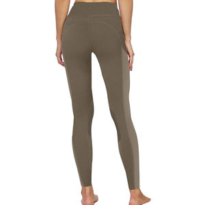 Leggings de equitación para mujer, suaves, elásticos, transpirables, mezcla de algodón y spandex, cintura alta, ideales para un estilo de vida activo y entrenamiento durante todo el día. - Product Image 2