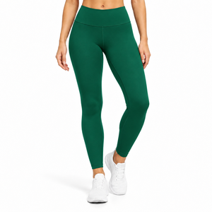 Leggings Deportivos de Cintura Media para Mujer, al por Mayor, con Efecto Levanta Glúteos, Compresión Elástica, Sin Costuras, Sólidos, para Yoga, de Secado Rápido - Product Image 6