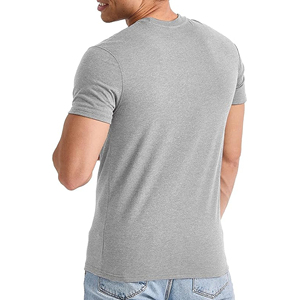 Men's High Quality 100% Cotton T-Shirt Customized Printing Loose Fit Heavyweight Men's T-Shirts - Product Image 3