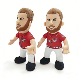 Customize Baseball player plush <b>doll</b>, baseball mascot plus, Baseball fan collectible plush - Product Image 5