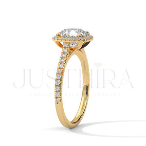 Bague en diamant minimaliste de qualité export pour un usage quotidien, au bureau et pour un style élégant, disponible à un prix compétitif - Product Image 4