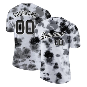 Maillots de football personnalisés en jersey sublimé noir et blanc, respirants, en tissu 100% polyester, fournisseur de vêtements d'équipe personnalisés - Product Image 1