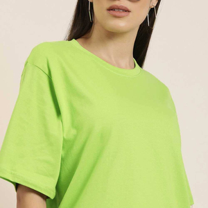 เสื้อยืดลำลองผู้ชายสำหรับฤดูร้อน-ผ้าฝ้าย 100% เป็นมิตรกับสิ่งแวดล้อมและระบายอากาศได้ดี บริการสกรีนโลโก้ด้านหน้าแบบ OEM ทรงโอเวอร์ไซส์ ป้องกันการเป็นขุย - Product Image 3