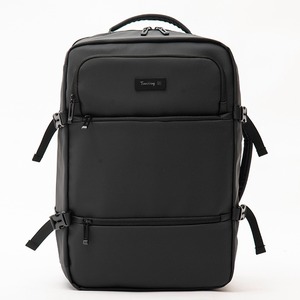Large Capacity Laptop <b>Backpack</b> Simple Vacuum Compression <b>Backpack</b> <b>Black</b> <b>Waterproof</b> <b>Backpack</b> Multifunctional Expandable Business - Product Image 2