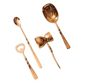 Meilleure Qualité Designer 5 Pcs Bar Set Cocktail Shaker Shot Glass Peg Measure Shaker pour Bartending et Bar par Ambience Lifestyle - Product Image 5