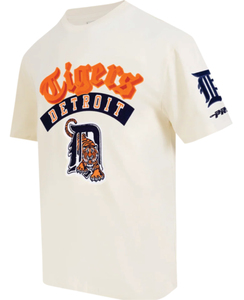 T-shirt à manches courtes pour homme Detroit Pro, logo imprimé sur le devant, coupe classique, style décontracté, 100% coton biologique respirant - Product Image 2