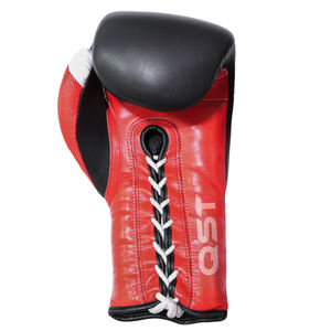 Guantes de Boxeo Profesionales de Alta Calidad, de Piel Sintética, con Cordones, Transpirables, que Absorben la Humedad, Ligeros, Unisex, para Entrenamiento - Product Image 2