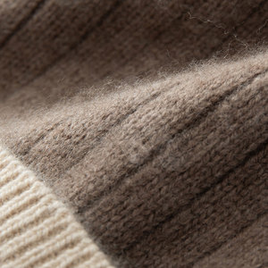 หมวกบีนนี่แบบถักสำหรับฤดูหนาว ยูนิเซ็กซ์  รับผลิตแบบ OEM & ODM พร้อมโลโก้  วัสดุอะคริลิก 100% ระบายอากาศได้ดี กันน้ำ เหมาะสำหรับกิจกรรมกลางแจ้ง ปี 2026 มีจำหน่ายแล้ว - Product Image 4