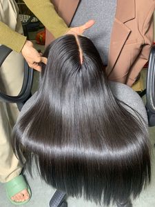 Precio al por mayor Super doble dibujado Remy 100% extensión de cabello humano vietnamita crudo hueso sedoso peluca recta para mujeres - Product Image 2