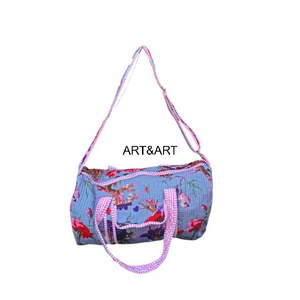 กระเป๋าเดินทางผ้าฝ้ายขนาดใหญ่คุณภาพดีที่สุด ขายส่ง ทำมือ ปรับแต่งได้ ใช้สำหรับออกกำลังกาย ท่องเที่ยว หรือใช้ในชีวิตประจำวัน ดีไซน์หรูหรา พร้อมซิปปิด - Product Image 1