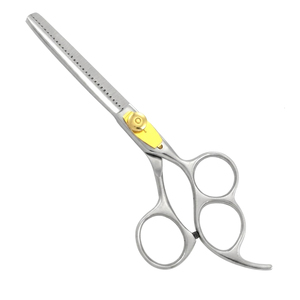 Ciseaux à effiler les cheveux en acier inoxydable de qualité supérieure, ciseaux professionnels pour barbier, outil de coiffure pour salon. - Product Image 1