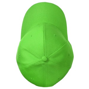 Green 6-Panel Baseball Cap Unisex Adjustable Cotton Twill Casual <b>Hat</b> Solid Color Fitted Back Closure Adult Size and online sale - Product Image 3