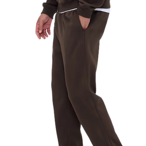 mens <b>fleece</b> sweatpants mens <b>fleece</b> <b>trousers</b> mens casual <b>trousers</b> mens relaxed fit pants mens straight leg pants mens loose fit t - Product Image 5