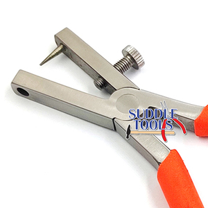 Pince à poinçonner pour bijoutiers 160 mm (6,25 pouces) – Outil de fabrication de bijoux en acier pour tôle D - Product Image 2