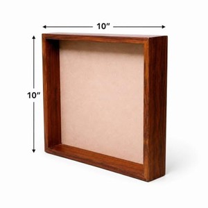 Teak Wood <b>Floating</b> <b>Frame</b> Invisible Mount | Wholesale Photo <b>Frames</b> India - Product Image 4