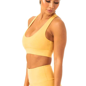 Ensemble de yoga sans couture 2 pièces de grande taille pour femmes avec motif solide pour la salle de sport et le fitness - Product Image 2