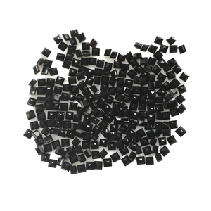 Ónice Negro Natural de 3 mm, Corte Cuadrado Escalonado, Piedra Preciosa Suelta de la Mejor Calidad para la Fabricación de Joyas - Product Image 2