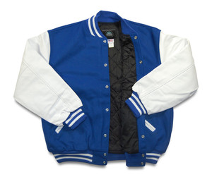 Blouson universitaire personnalisé avec logo OEM, en jean, col montant brodé, pour l'hiver, les activités extérieures, style Letterman, fourniture ODM - Product Image 2