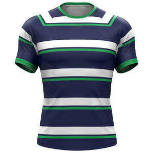 Maillot de rugby personnalisé avec logo, col montant, qualité supérieure, best-seller, service OEM à faible MOQ - Product Image 4