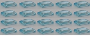 Topacio Azul Cielo Natural de Alta Calidad, Cabujón Octogonal, Gema Suelta, Topacio Azul Cielo para Artesanía, Anillo Premium, Piedra Suelta para Colgante - Product Image 5