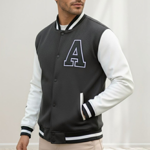 Custom Vintage School College Mens Varisty <b>Jackets</b> Leather sleeves Wool Letterman Crop Varsity <b>Jacket</b> ladies baseball chenille - Product Image 3