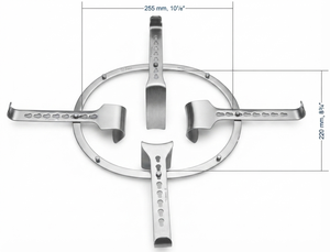 Ensemble de rétracteurs abdominaux chirurgicaux en acier inoxydable de haute qualité, de qualité médicale professionnelle, durable, résistant à la corrosion, parfait - Product Image 5