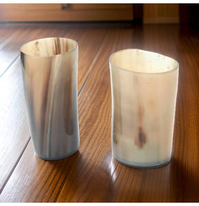 Vaso de chupito de cuerno de búfalo para cócteles, copa de cóctel duradera para fiestas, vaso para beber estilo vikingo para coleccionistas de bares - Product Image 5