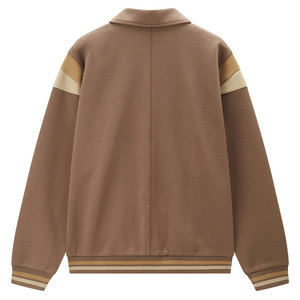 Sporty Weekend Style <b>Men</b> Varsity <b>Jacket</b> Modern Athletic Comfort <b>Men</b> Customized Logo Printed Varsity <b>Jacket</b> - Product Image 3