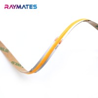 Vente en gros de bande lumineuse LED COB RAYMATES avec adhésif, 12V 24V, flexible, pour la décoration de la maison et l'éclairage des armoires, UL CE RoHS
