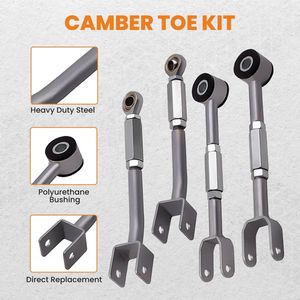 Kit Braccio di Controllo Regolabile per Allineamento Camber Posteriore e Trazione Assiale per Infiniti G35 2003-07 350z Altima Posizione Sinistra - Product Image 3